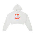 Women's Cropped Hoodie | GAY BAR SOCIAL CLUB