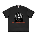 Unisex Heavyweight Oversized 100% Cotton Tee  | LES ÉTOILES NOIRES