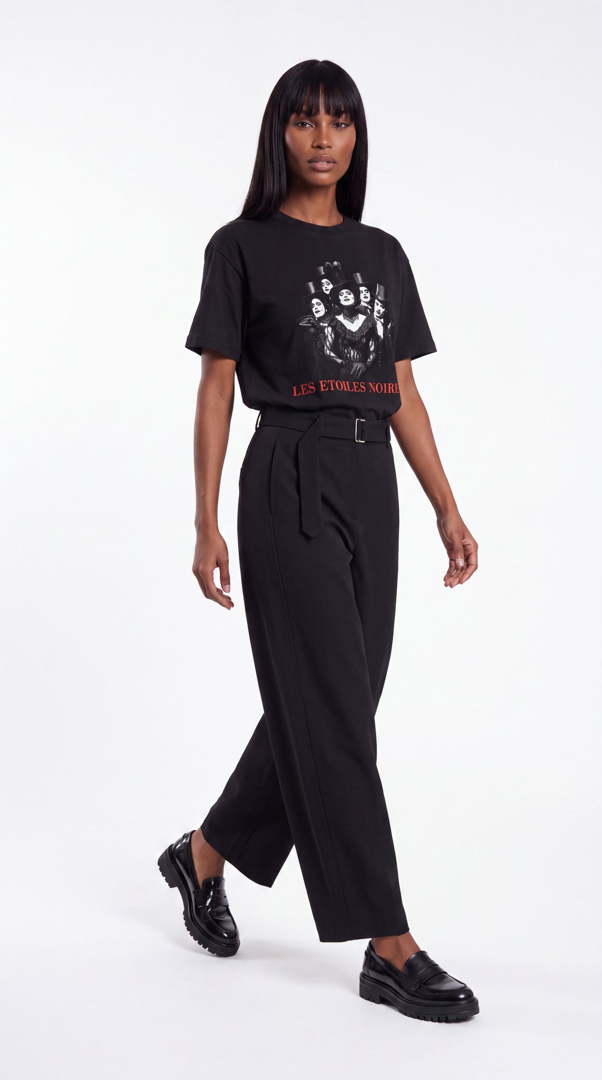 Unisex Heavyweight Oversized 100% Cotton Tee  | LES ÉTOILES NOIRES