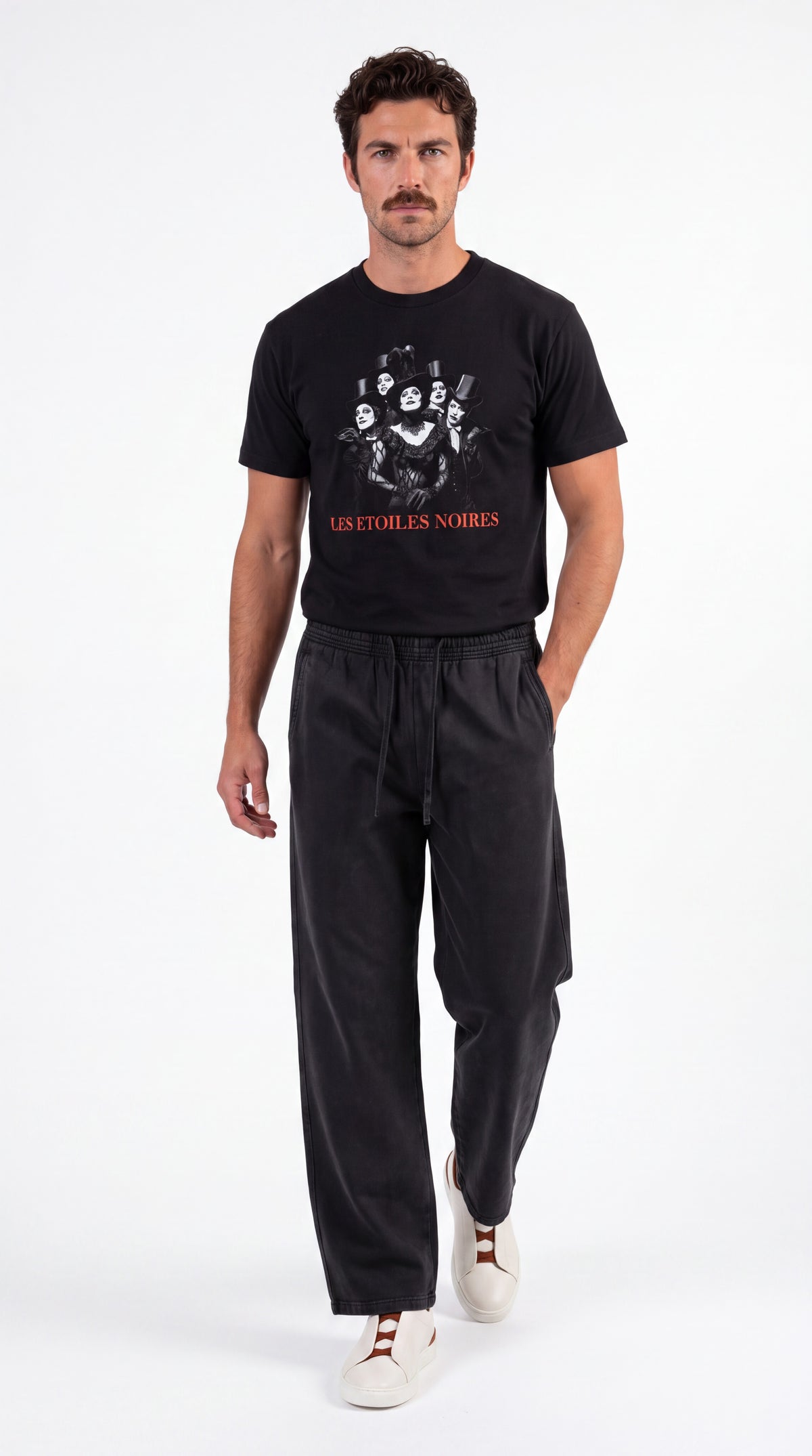 Unisex Heavyweight Oversized 100% Cotton Tee  | LES ÉTOILES NOIRES