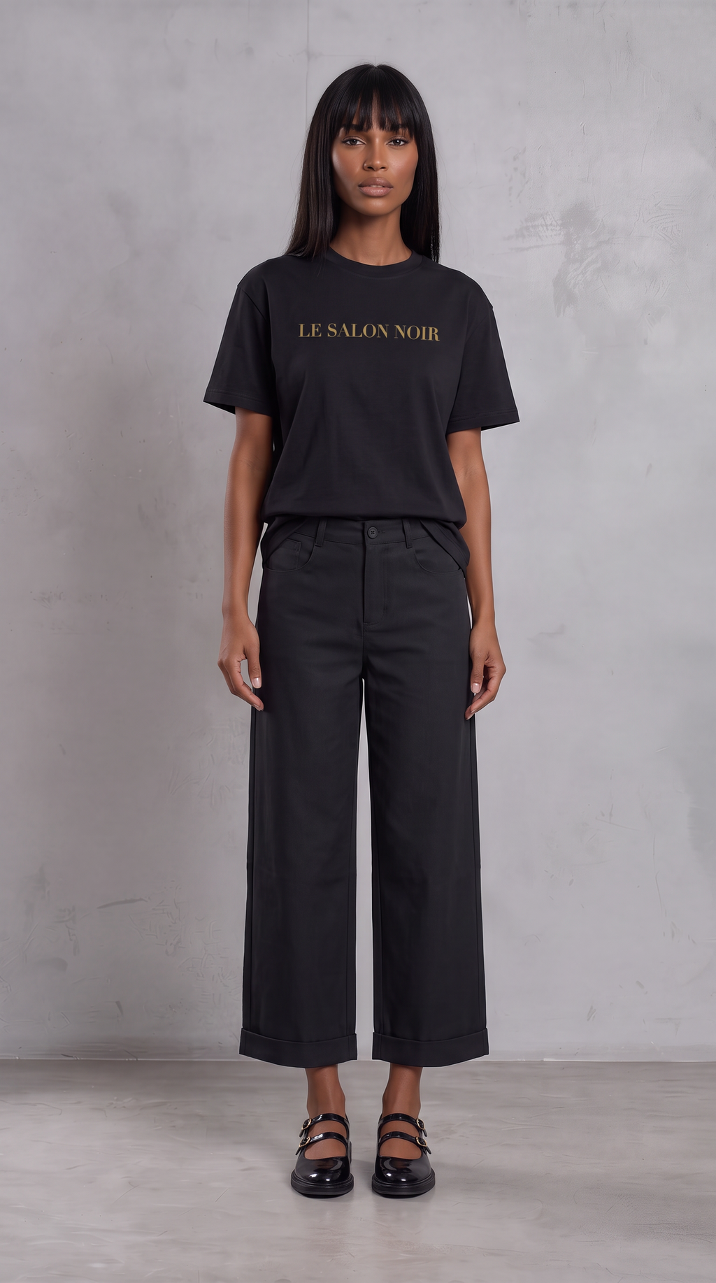 Unisex Heavyweight Oversized 100% Cotton T-Shirt | LE SALON NOIR