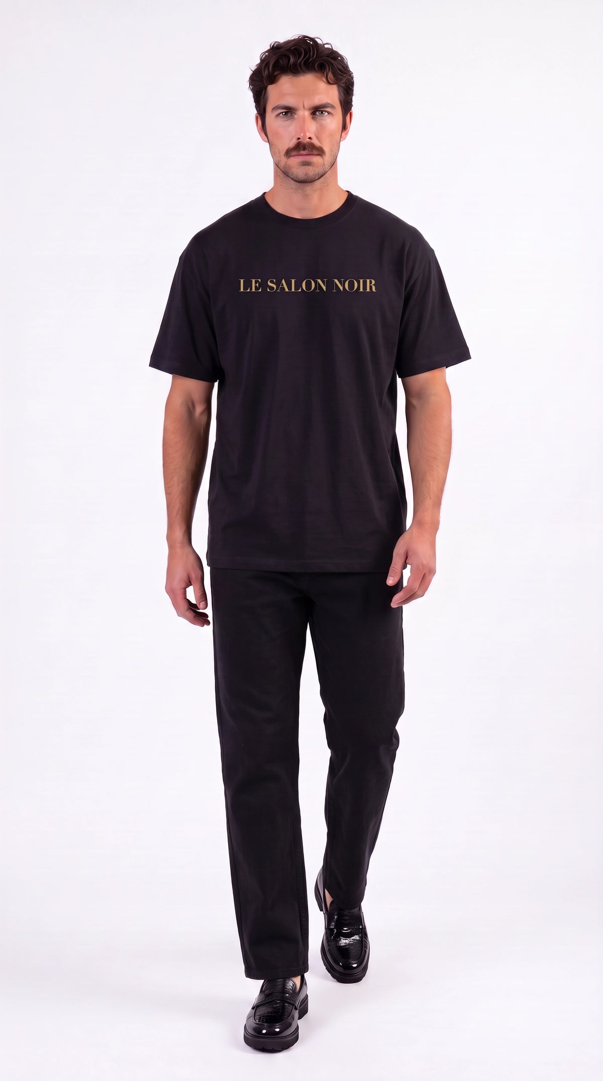 Unisex Heavyweight Oversized 100% Cotton T-Shirt | LE SALON NOIR