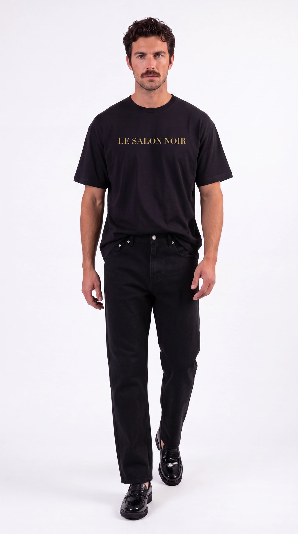 Unisex Heavyweight Oversized 100% Cotton T-Shirt | LE SALON NOIR