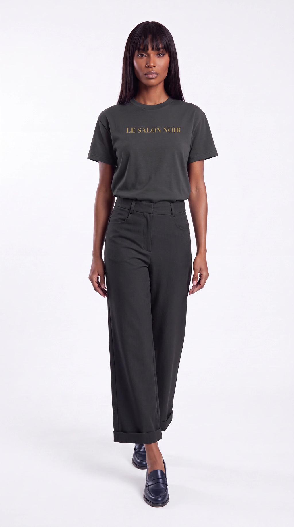 Unisex Heavyweight Oversized 100% Cotton T-Shirt | LE SALON NOIR