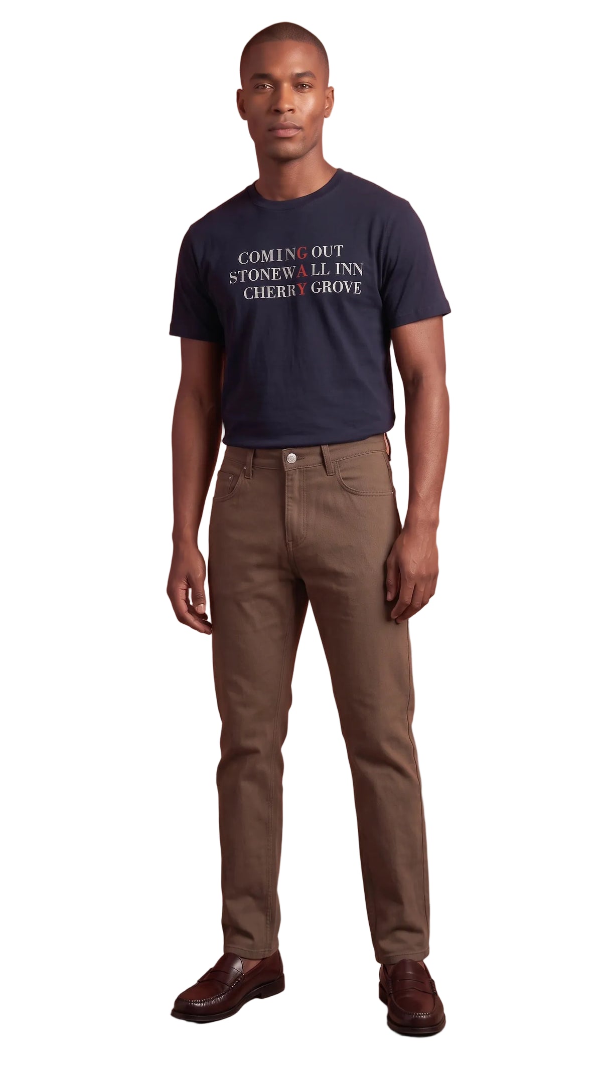 Unisex Seamless 100% Cotton Tee | HIDDEN IN PLAIN SIGHT: GAY