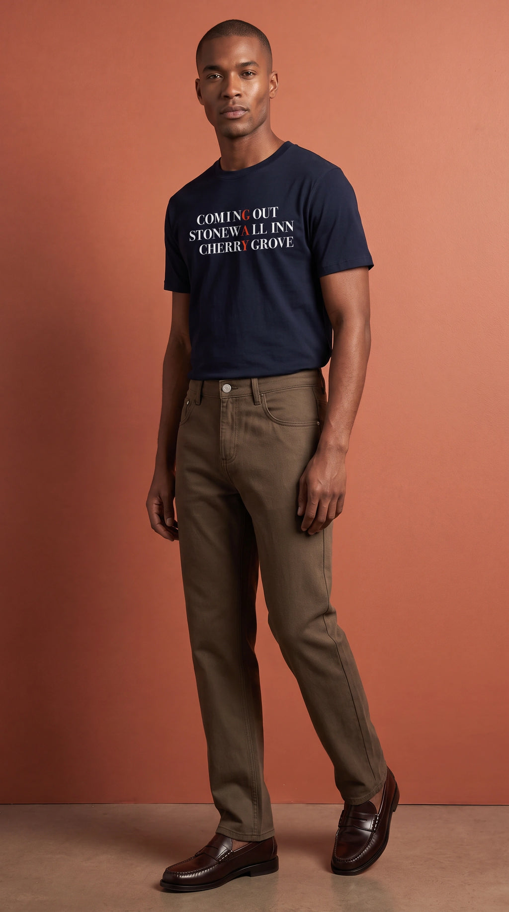 Unisex Seamless 100% Cotton Tee | HIDDEN IN PLAIN SIGHT: GAY