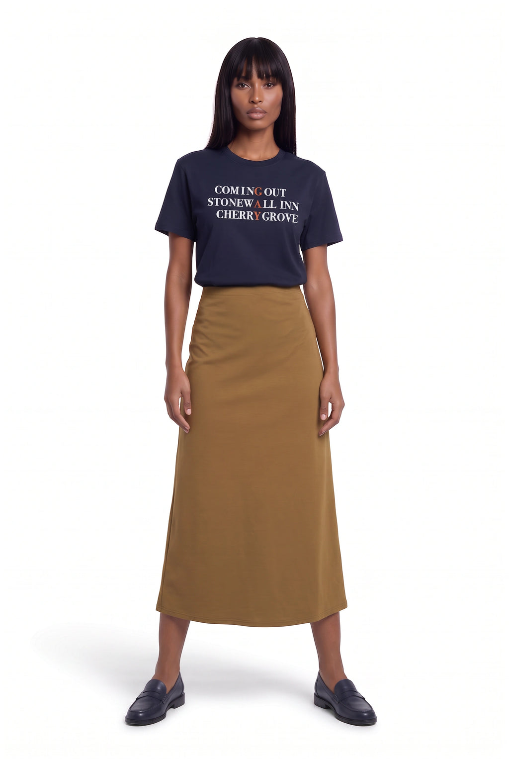 Unisex Seamless 100% Cotton Tee | HIDDEN IN PLAIN SIGHT: GAY