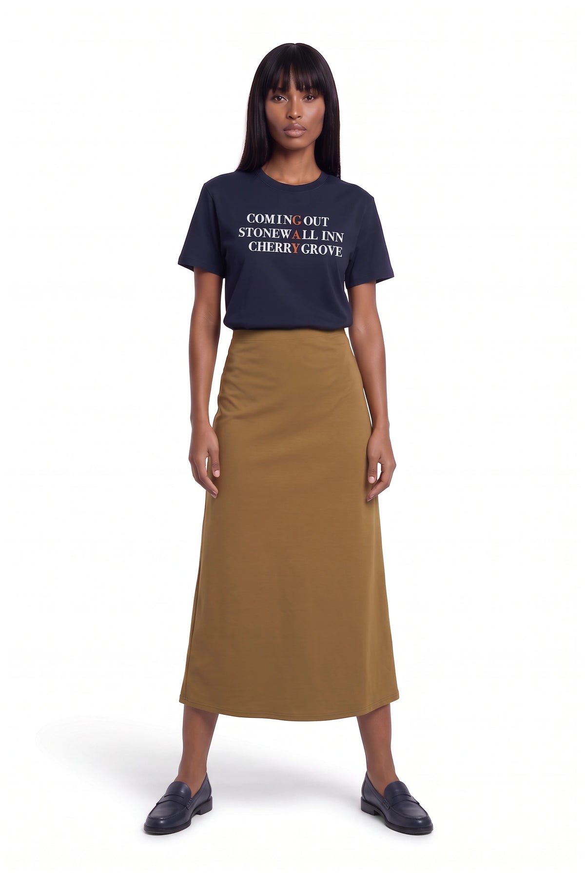 Unisex Seamless 100% Cotton Tee | HIDDEN IN PLAIN SIGHT: GAY