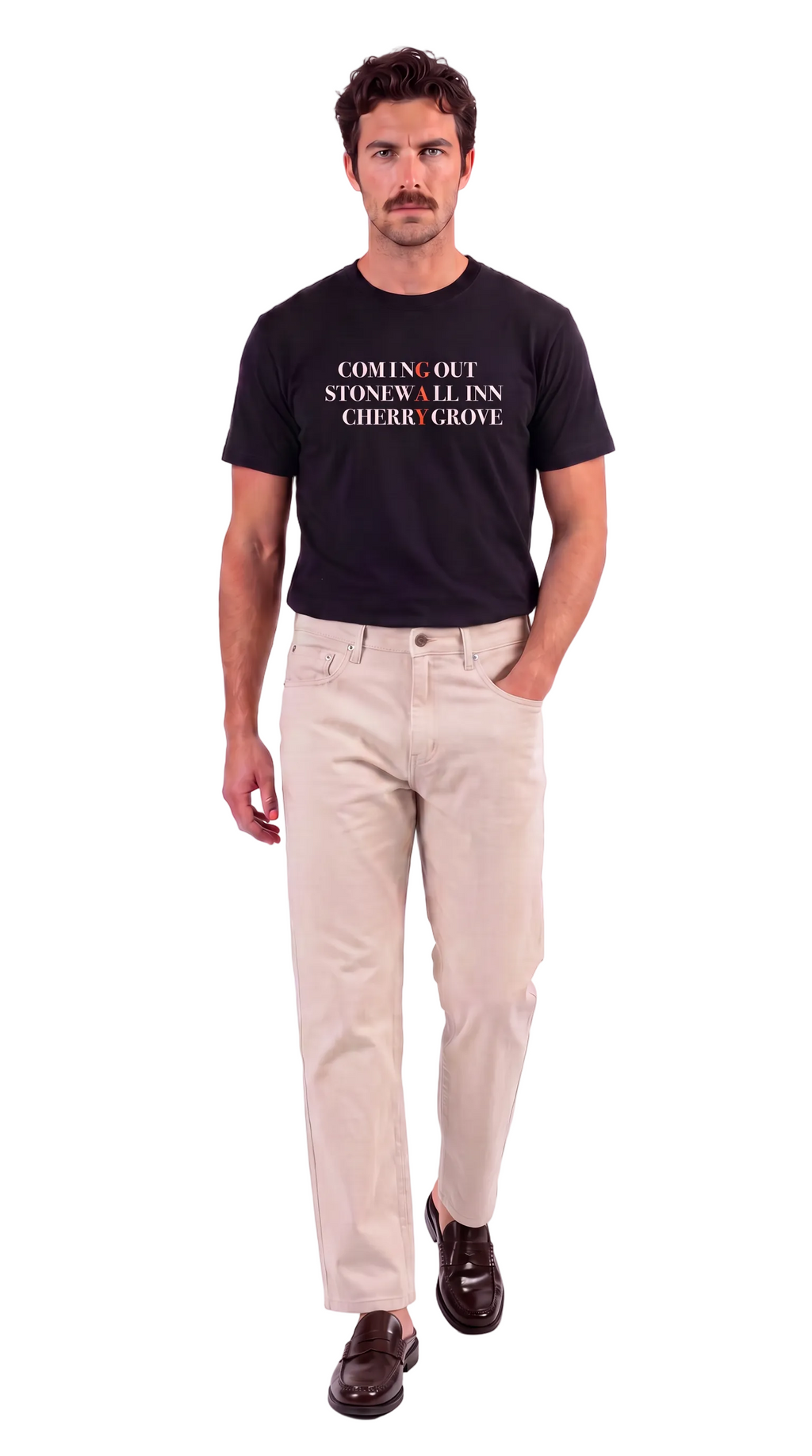 Unisex Seamless 100% Cotton T-Shirt | HIDDEN IN PLAIN SIGHT: GAY