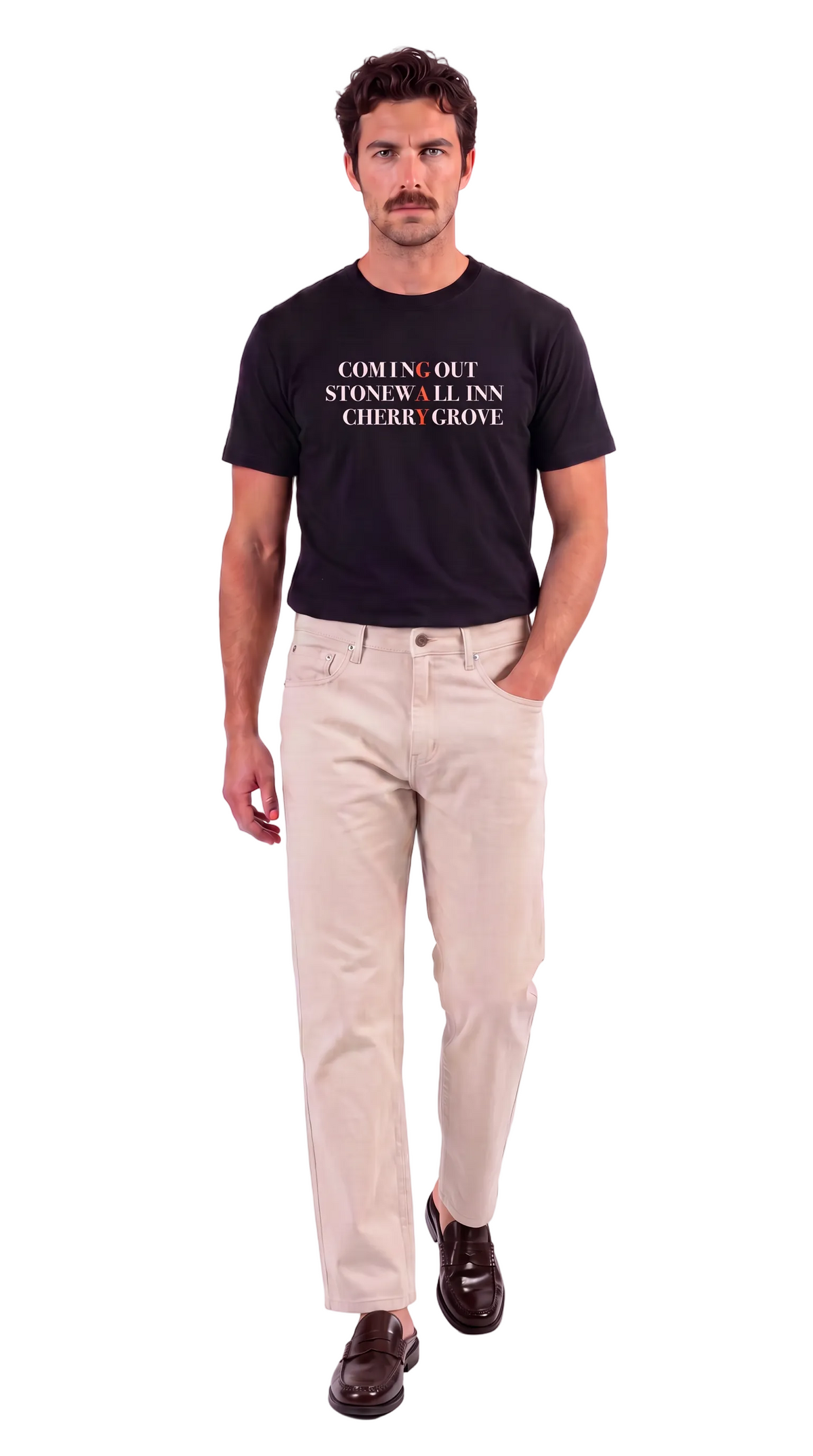 Unisex Seamless 100% Cotton T-Shirt | HIDDEN IN PLAIN SIGHT: GAY