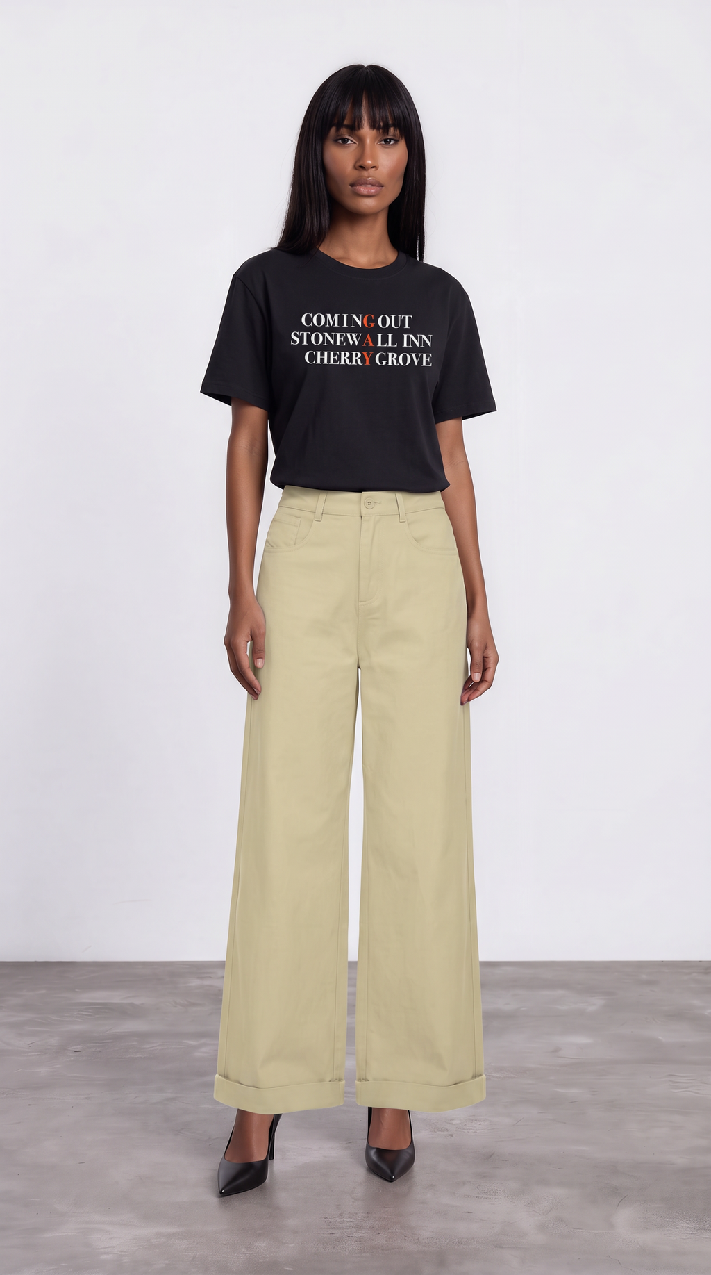 Unisex Seamless 100% Cotton Tee | HIDDEN IN PLAIN SIGHT: GAY