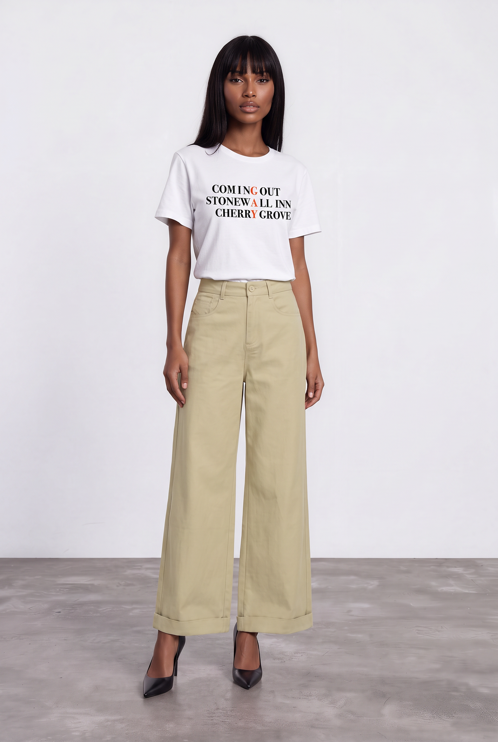 Unisex Seamless 100% Cotton Tee | HIDDEN IN PLAIN SIGHT: GAY