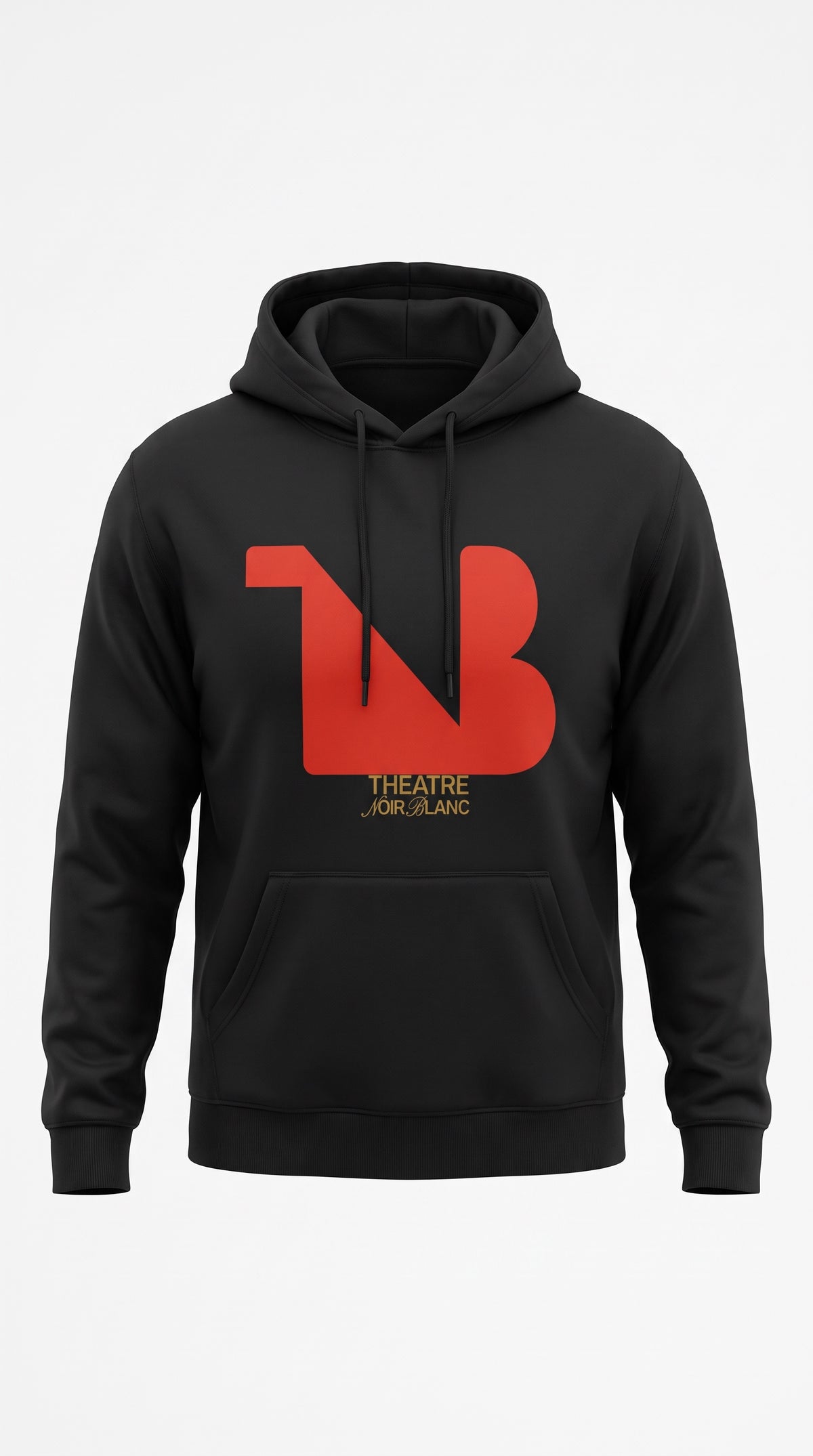 Unisex Heavyweight 100% Cotton Hoodie | Theatre Noir Blanc