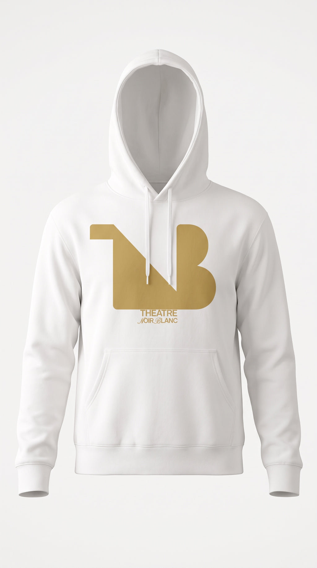 Unisex Heavyweight 100% Cotton Hoodie | Theatre Noir Blanc