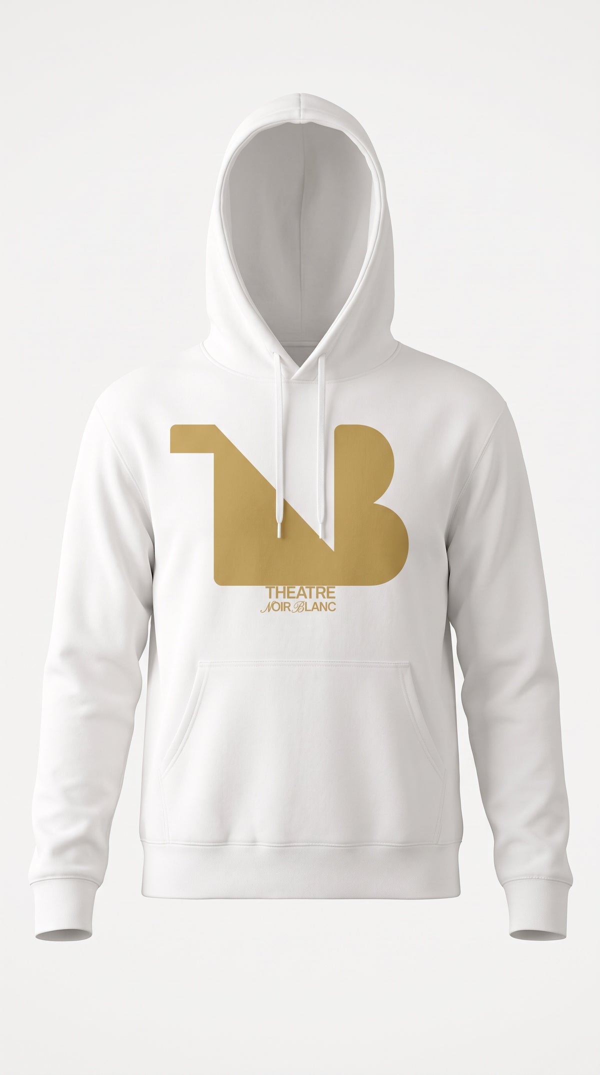 Unisex Heavyweight 100% Cotton Hoodie | Theatre Noir Blanc