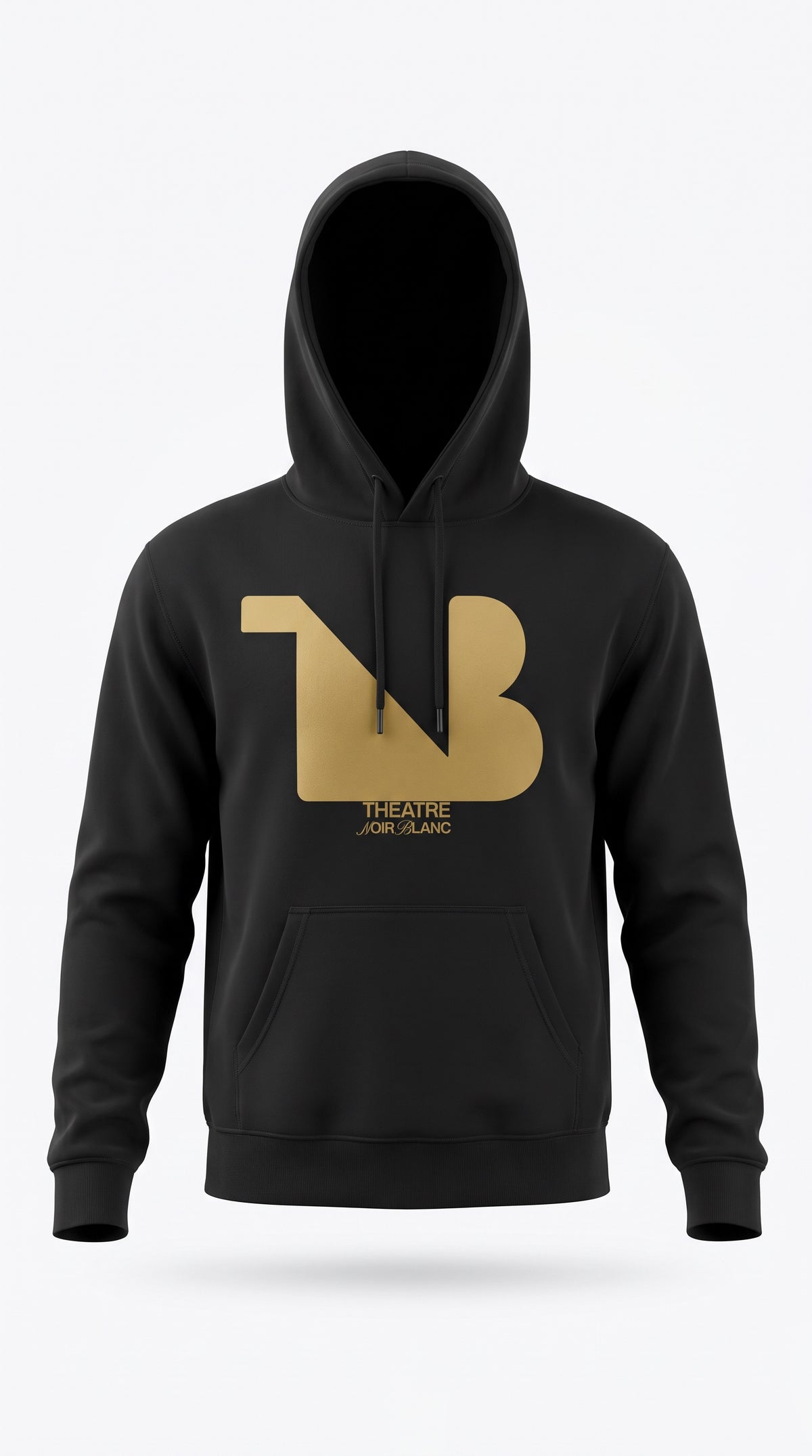 Unisex Heavyweight 100% Cotton Hoodie | Theatre Noir Blanc