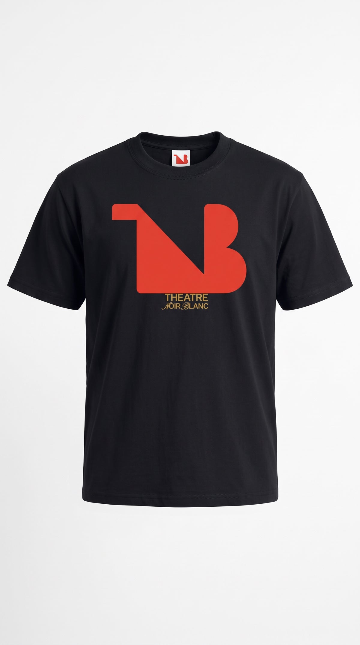 Unisex Seamless Cotton T-Shirt | THEATRE NOIR BLANC