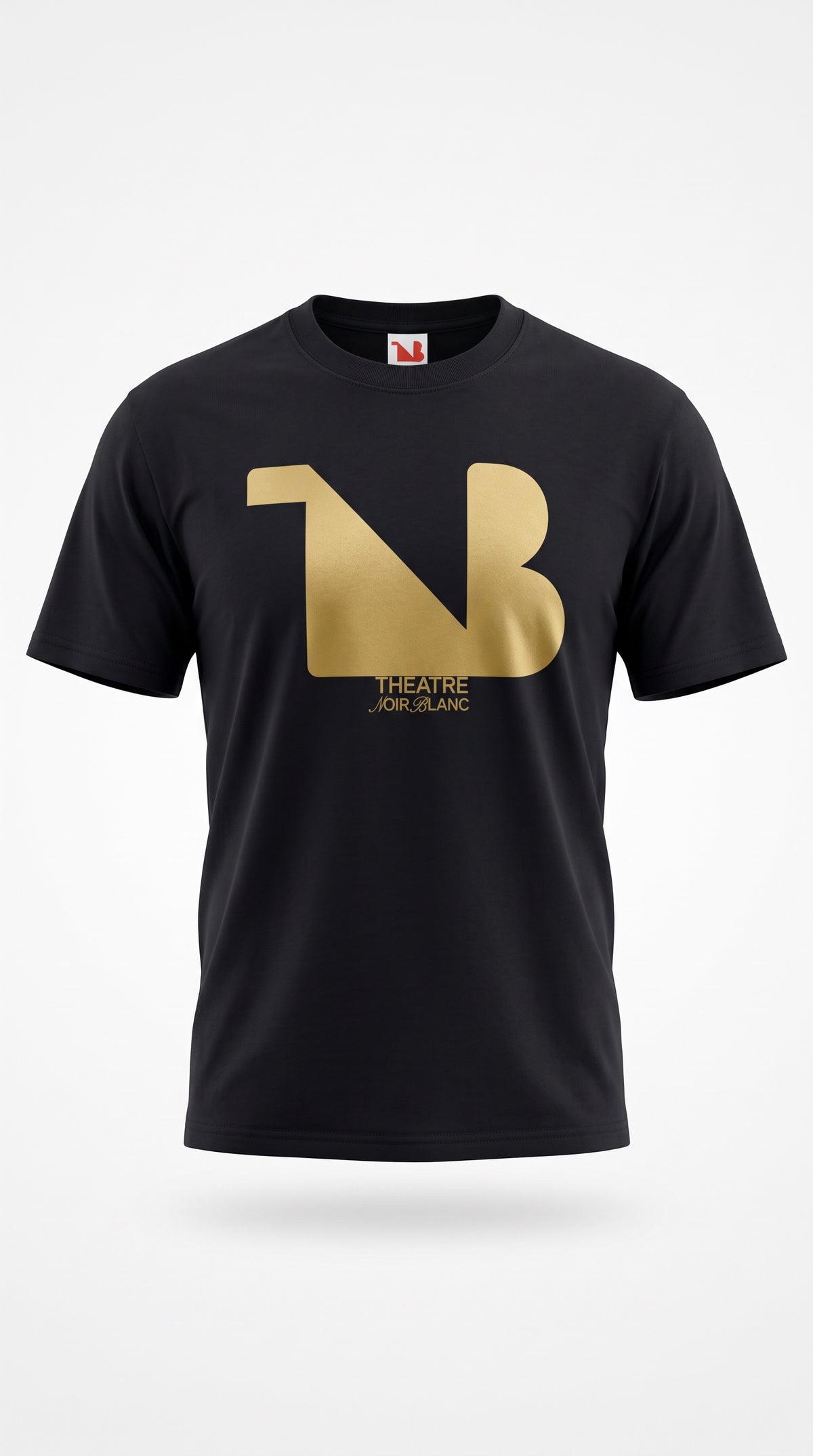 Unisex Seamless Cotton T-Shirt | THEATRE NOIR BLANC