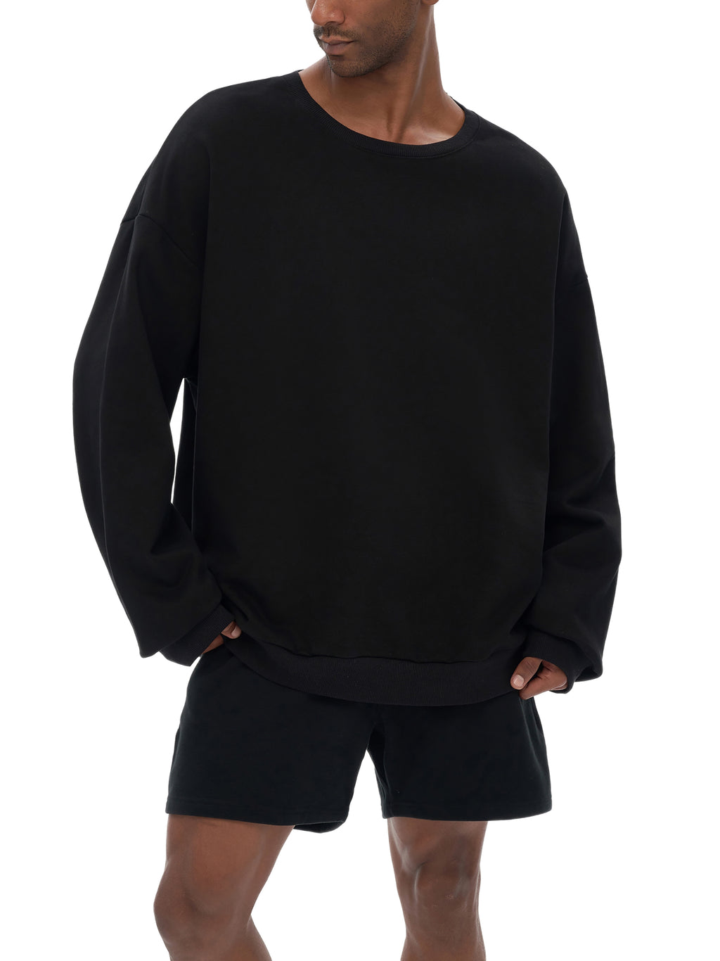 Unisex Drop Shoulder Sweatshirt | LES ÉTOILES NOIRES