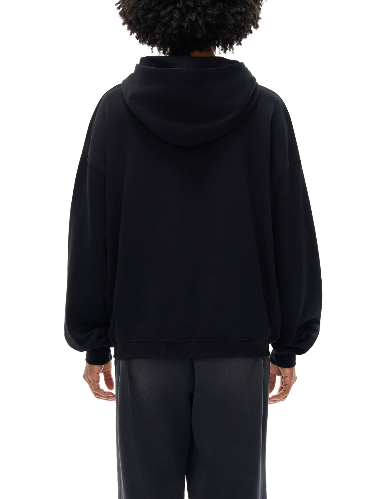 Kurzer Unisex Hoodie — DIVA IN PROGRESS | Noir Aesthetic Streetwear