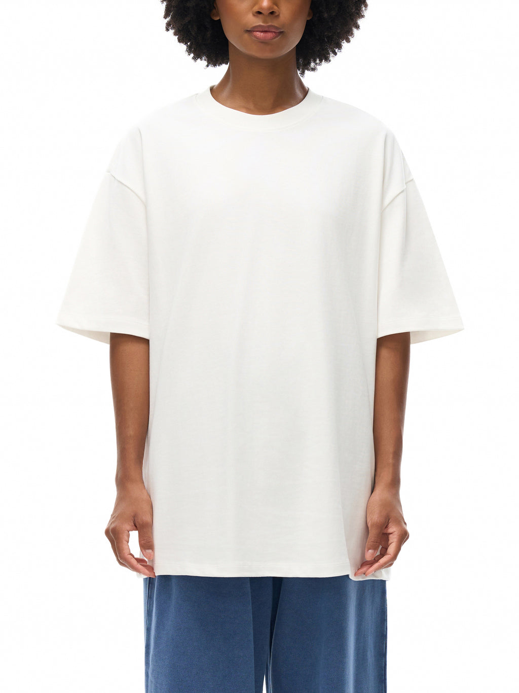 Unisex Heavyweight Oversized 100% Cotton T-Shirt | LE SALON NOIR