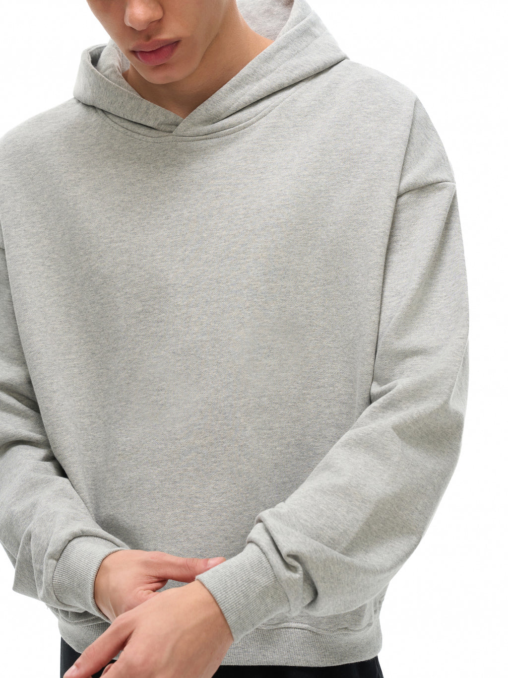 Unisex 100% Cotton Cropped Hoodie | LE SALON NOIR