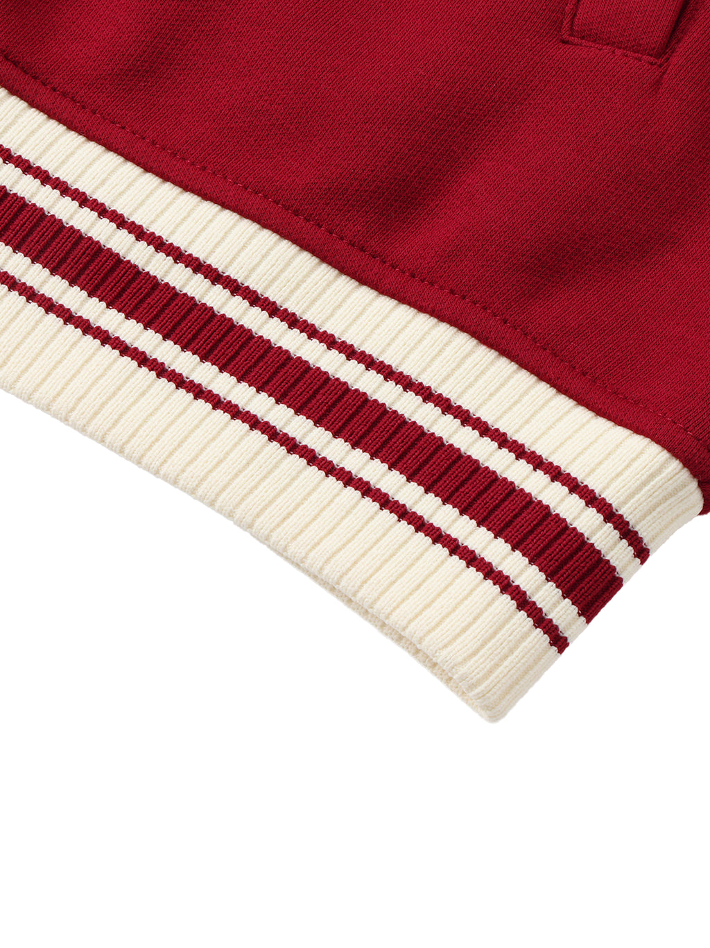 Unisex Contrast Raglan Sleeve Baseball Jacket