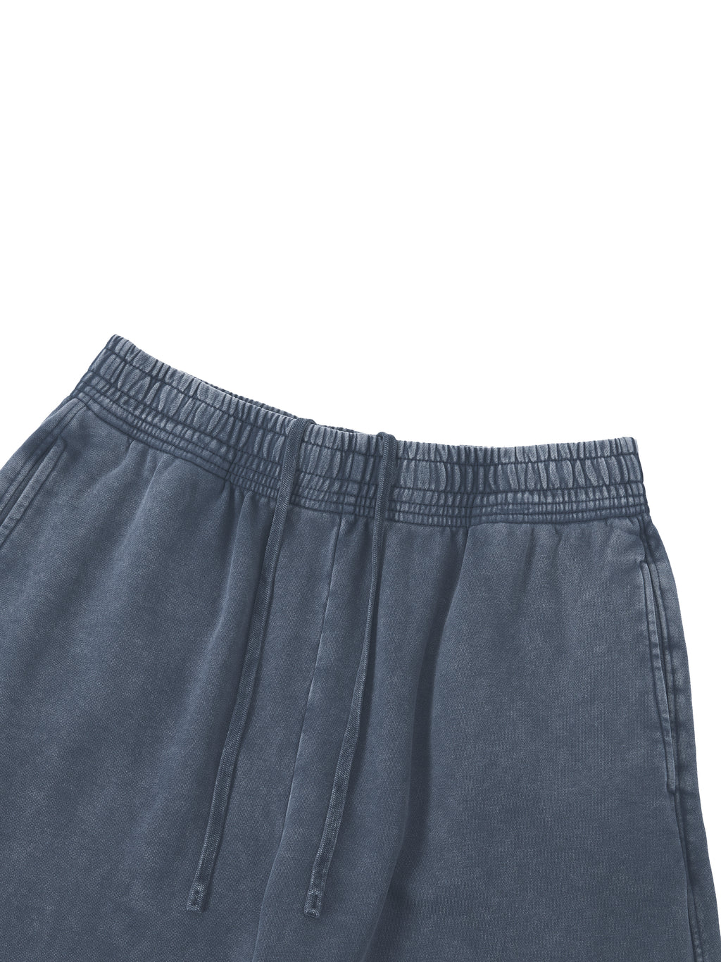 Unisex Vintage Wash Loose Sweatpants Black