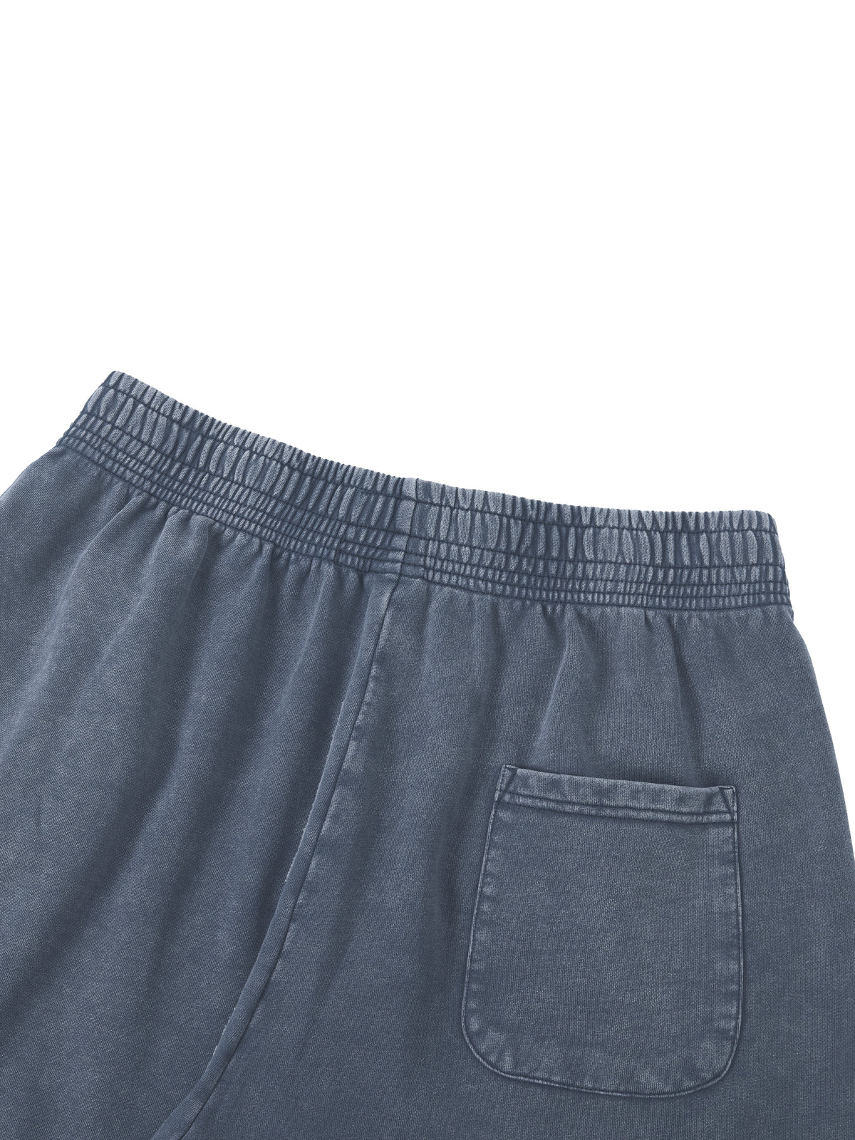 Unisex Vintage Wash Loose Sweatpants Black