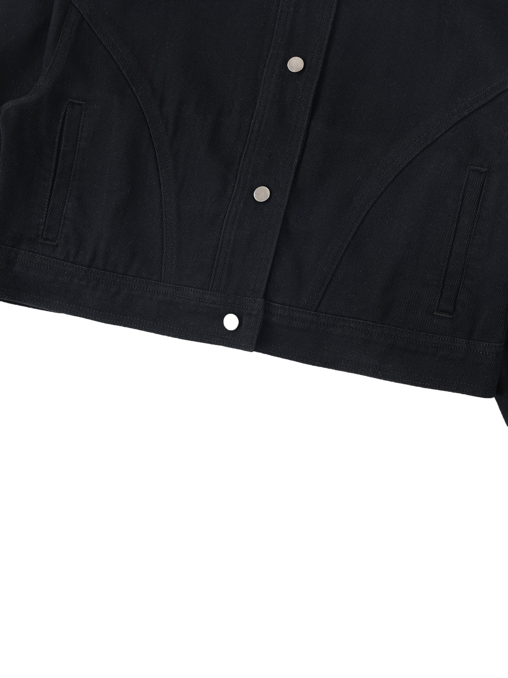 Women’s Crop Denim Jacket | LES ÉTOILES NOIRES