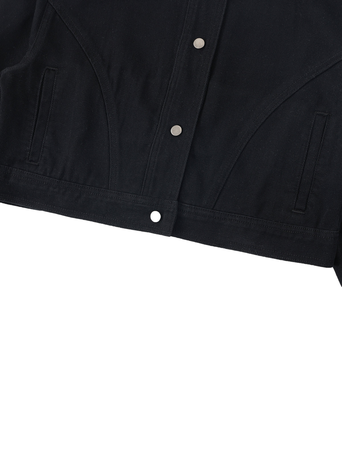 Women’s Crop Denim Jacket | LES ÉTOILES NOIRES
