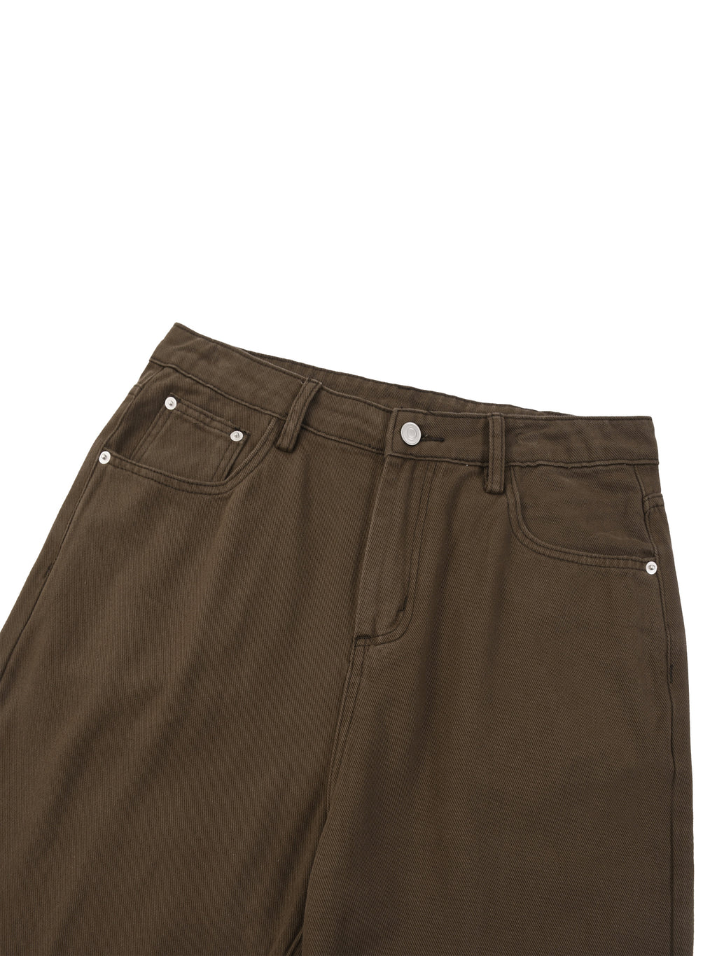 Men’s Vintage Wash 5-Pocket Straight-Leg Pants