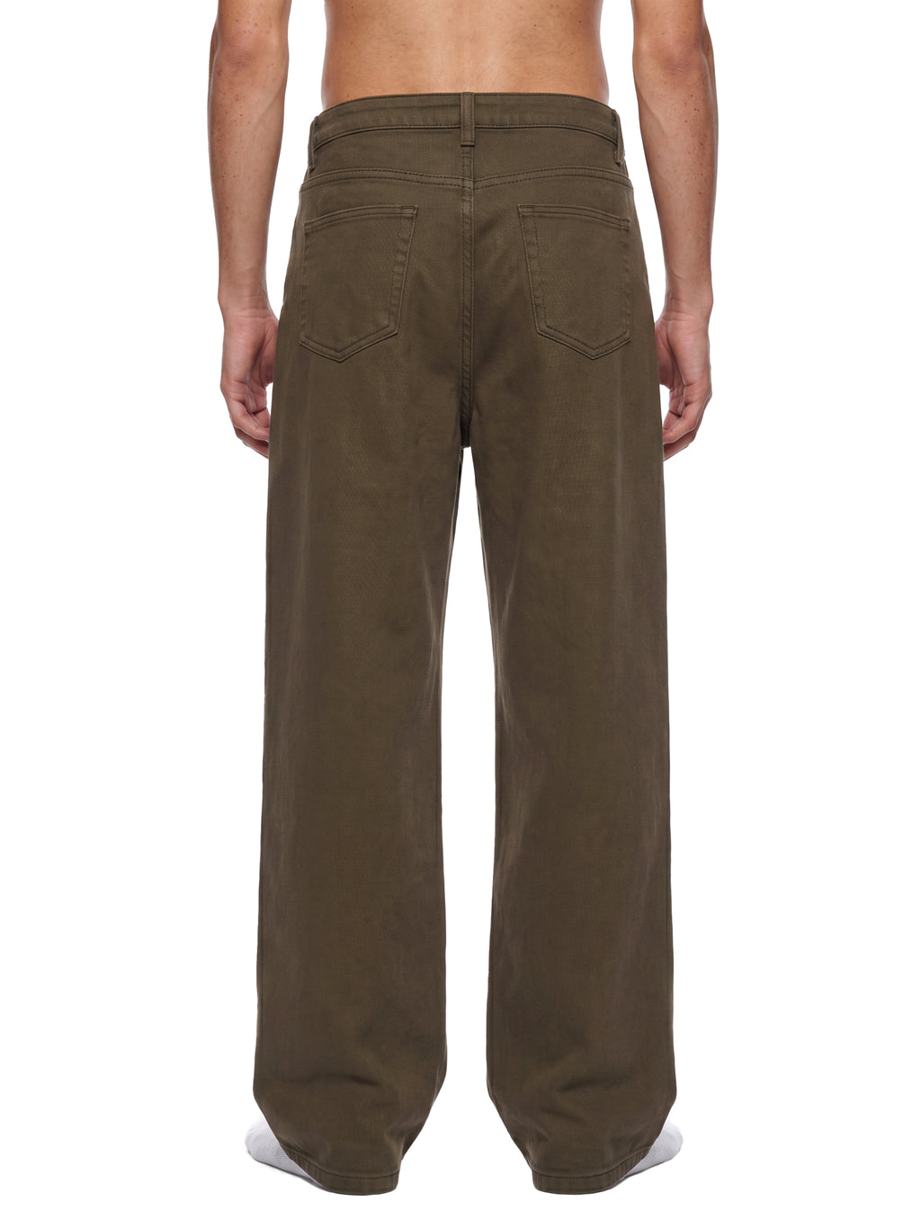 Men’s Vintage Wash 5-Pocket Straight-Leg Pants
