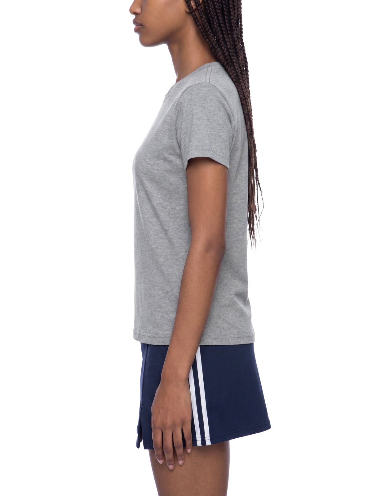Women's Slim Fit Crewneck Tee Gold Logo