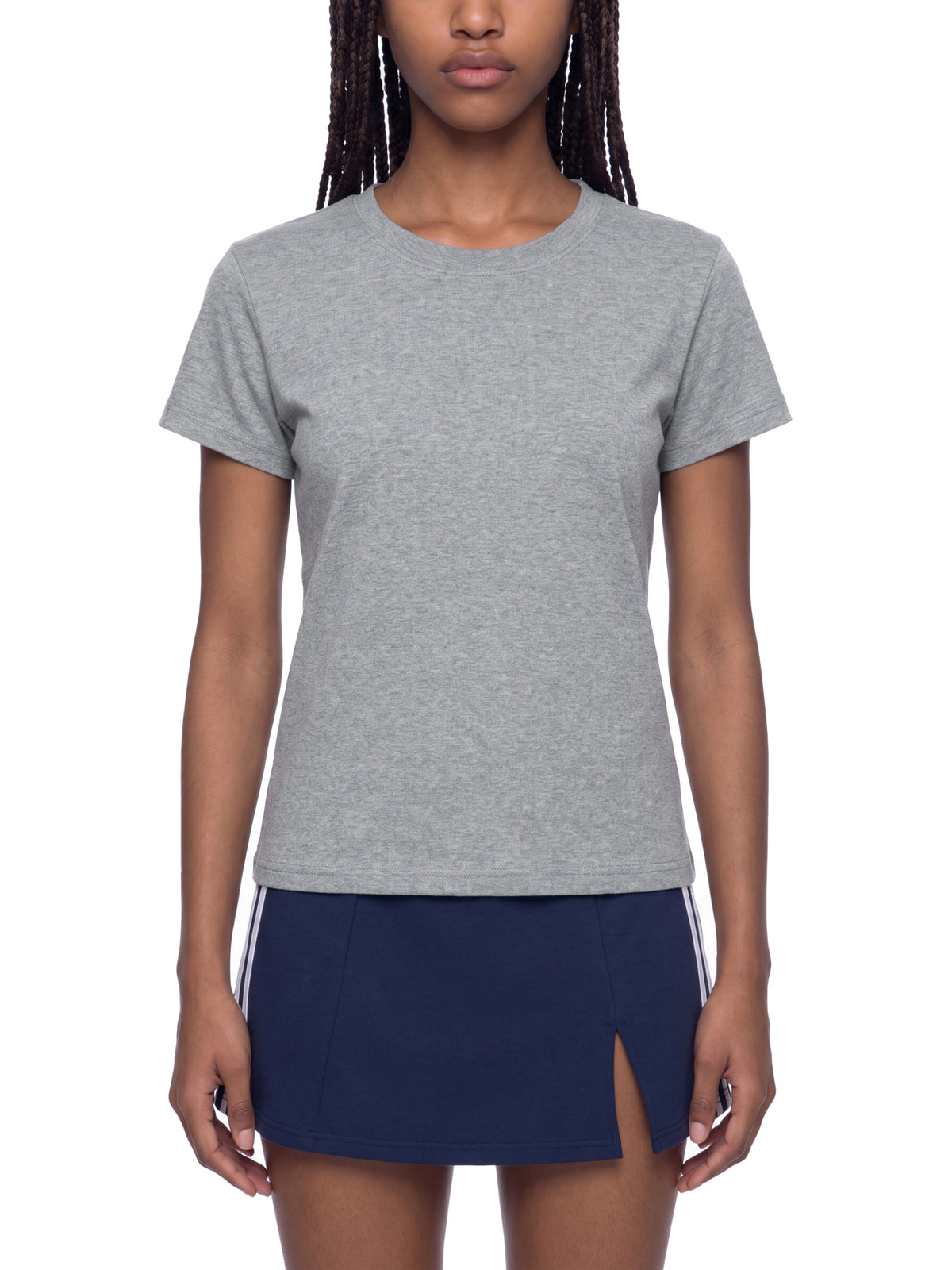 Women's Slim Fit Crewneck Tee | BLACK DOESN'T APOLOGIZE