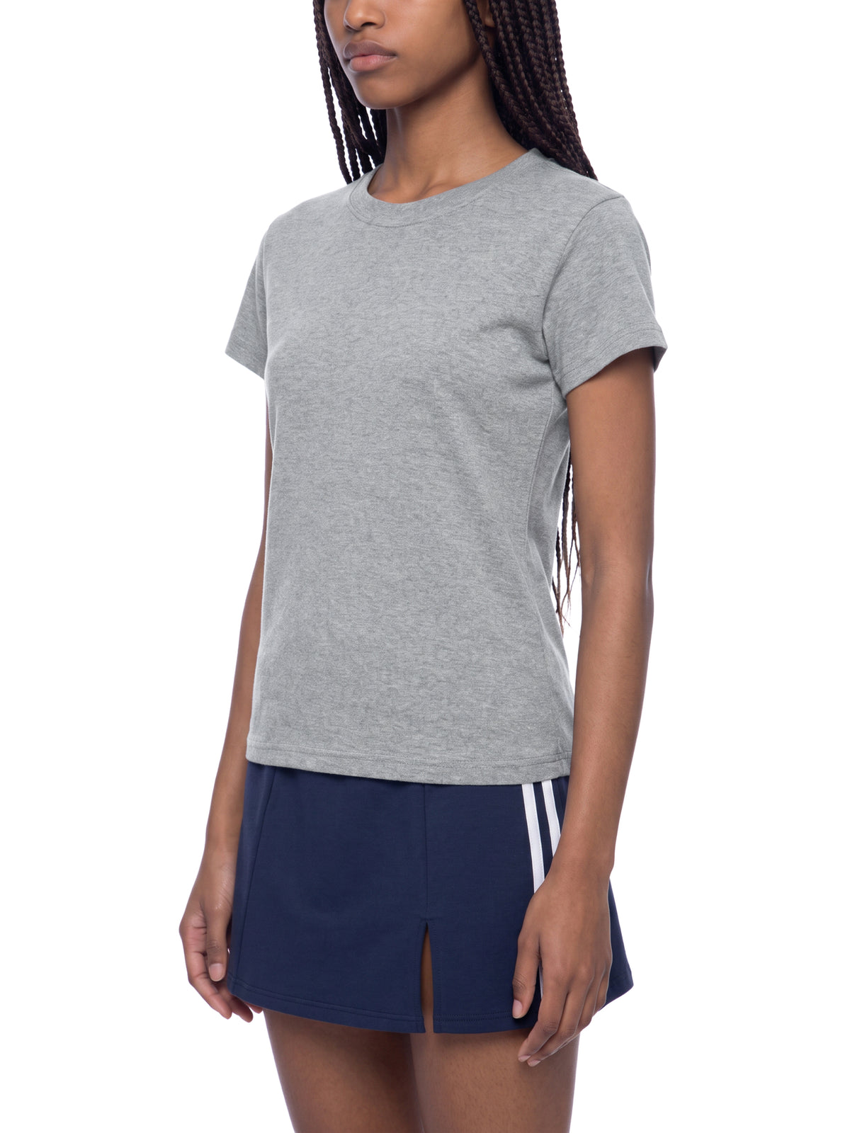 Women's Slim Fit Crewneck Tee | BLACK DOESN'T APOLOGIZE