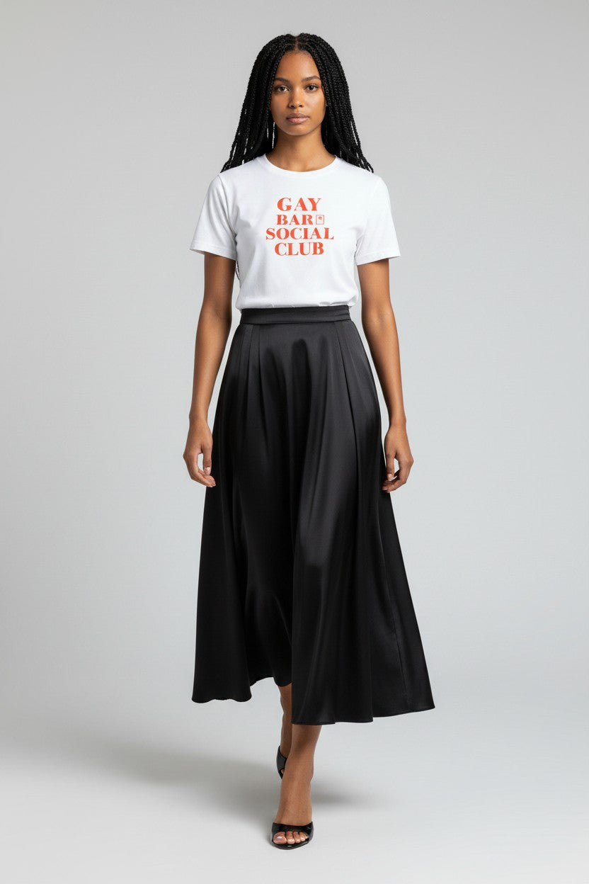 Women's Crewneck Tee — GAY BAR SOCIAL CLUB | Conversation Collection